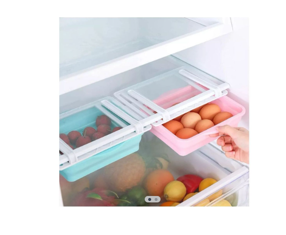 Organizador bandeja plegable para nevera